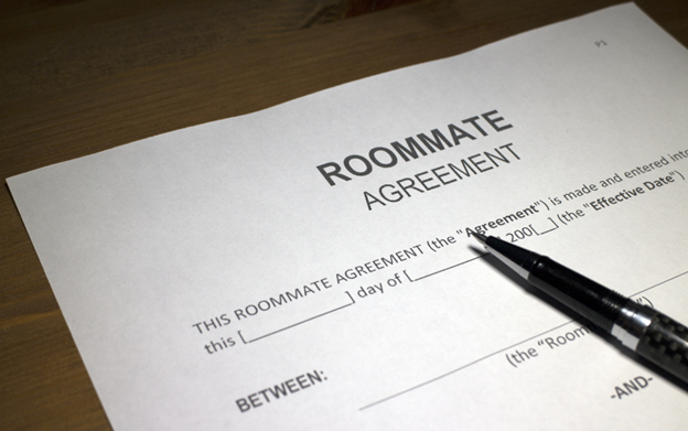 Room mate contract