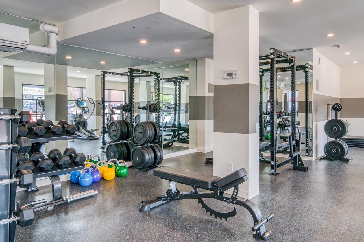 Fitness Facility at 45 Railroad Apartments