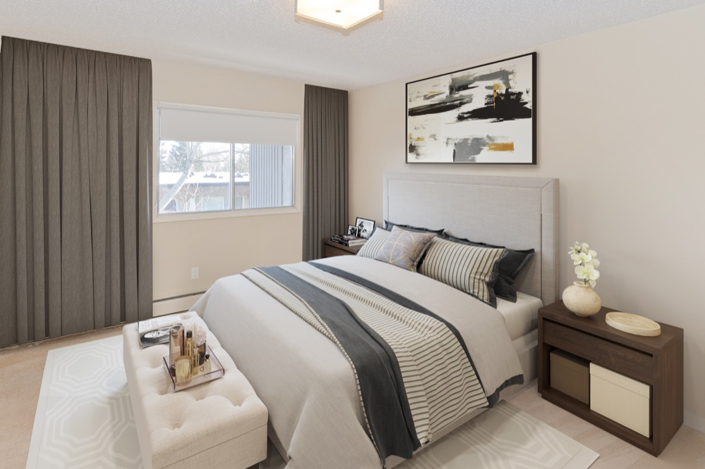 2 Bedroom Bi-Level Premium at Lakeview Apartments